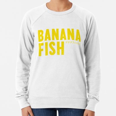 Banana Fish Logo Sweatshirt Official Cow Anime Merch