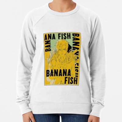 Banan  Fish Unique Art Sweatshirt Official Cow Anime Merch