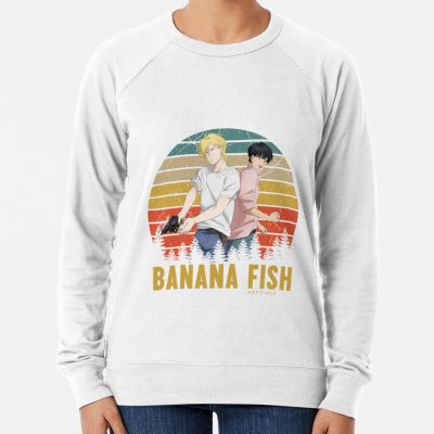 Banana Fish Fan Art Vintage Sweatshirt Official Cow Anime Merch