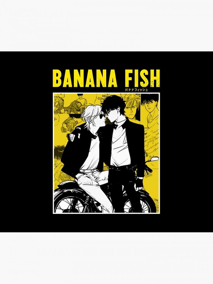 Banana Fish Fan Art Design Tapestry Official Cow Anime Merch