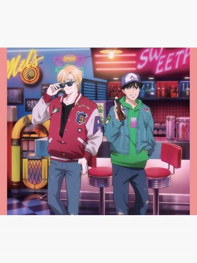 Cool Characters Banana Fish Tapestry Official Cow Anime Merch