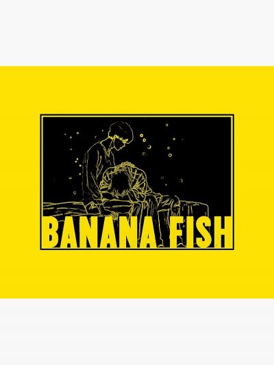 Banana Fish - Ash & Eiji Comfort - White & Colored Backgrounds Tapestry Official Cow Anime Merch