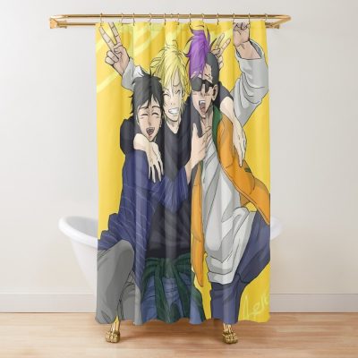 Funny Anime - Banana Fish Shower Curtain Official Cow Anime Merch
