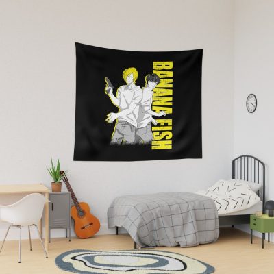 Banana Fish Tribute Design Tapestry Official Cow Anime Merch
